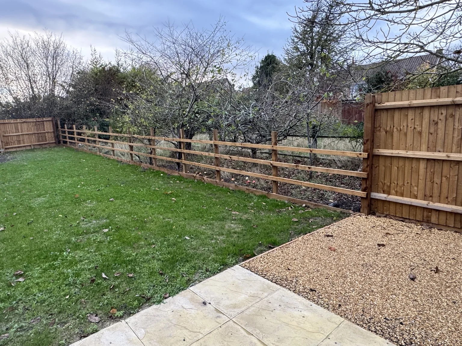 Landscaping & fencing project by STL
