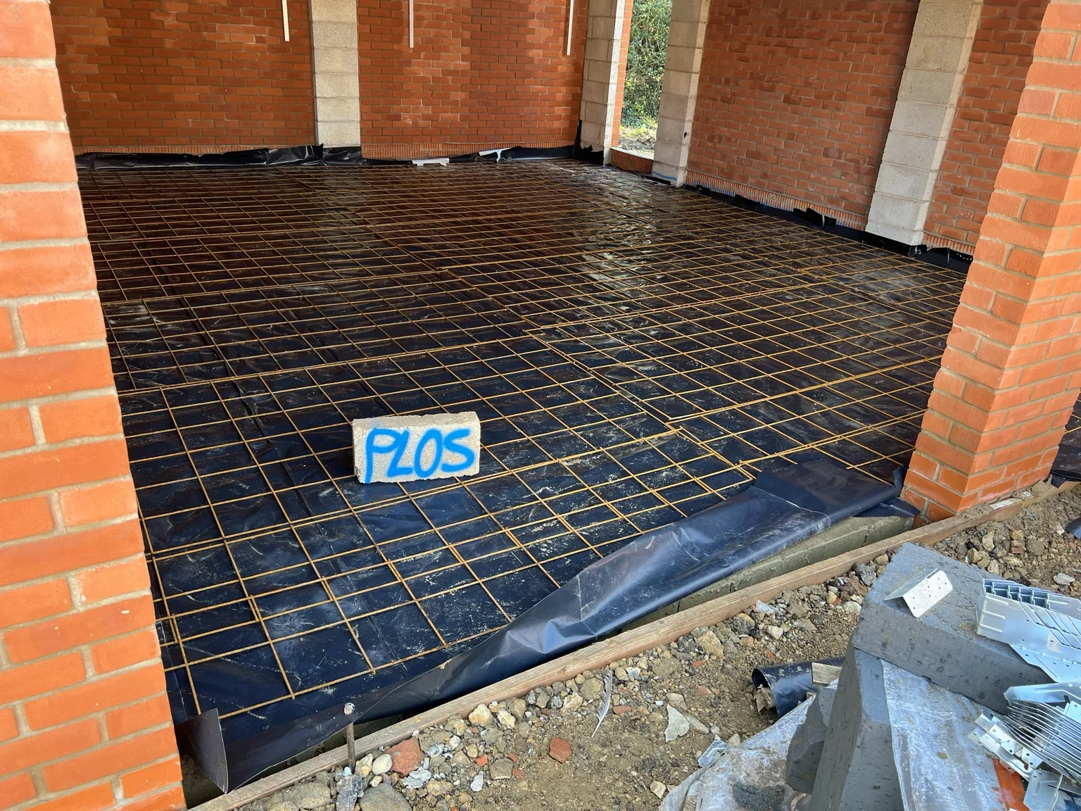 Docking Concrete Works: concrete reinforcement