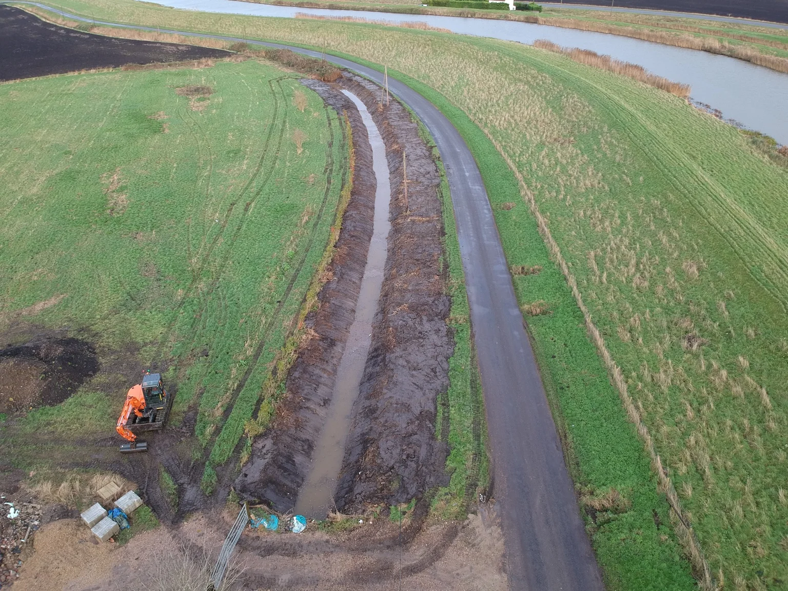 Ditching Works project