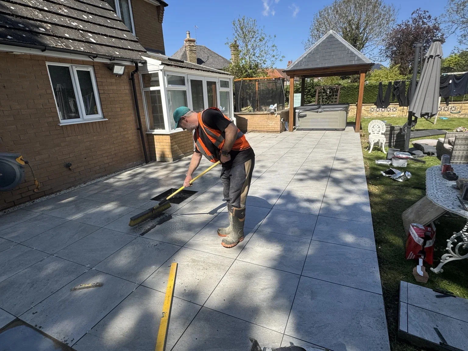 Wisbech Patio: wisbech jointing